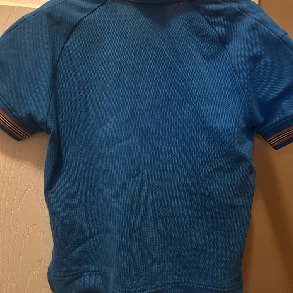 Burberry Kids Polo Shirt in Blue